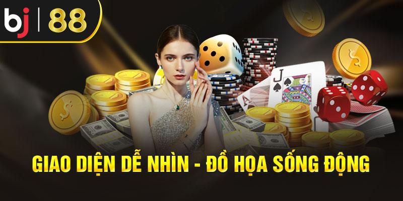 Giao diện dễ nhìn - đồ họa sống động