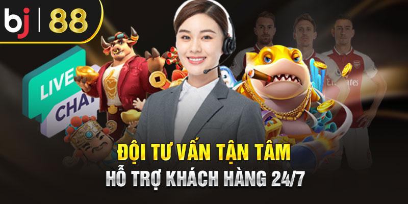  Đội tư vấn tận tâm, hỗ trợ khách hàng 24/7